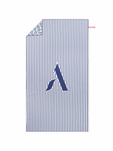 Reishanddoek Blauw Streep Animaux Troupeau Blue Stipes